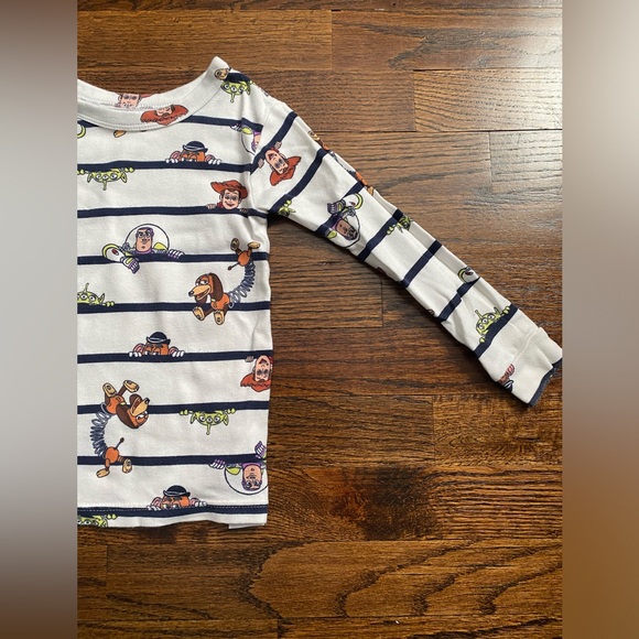 Toy Story toddler 4yrs Pajama Set GAP Pixar gender neutral PJs woody buzz slinky - Picture 6 of 14